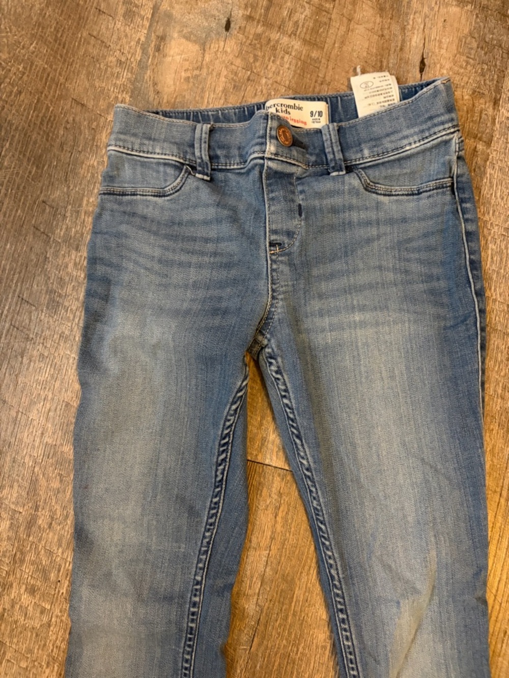 Abercrombie Kids Girls Jeans Size 9/10 - Picture 2 of 6